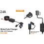FASTER FCC-900 Motorcycle WaterProof Charger With LED Indicator
